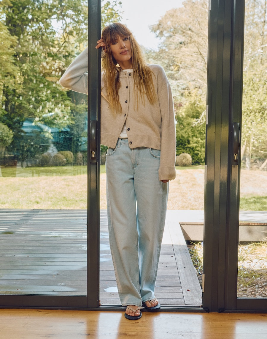 The Easy Cardigan - Lait