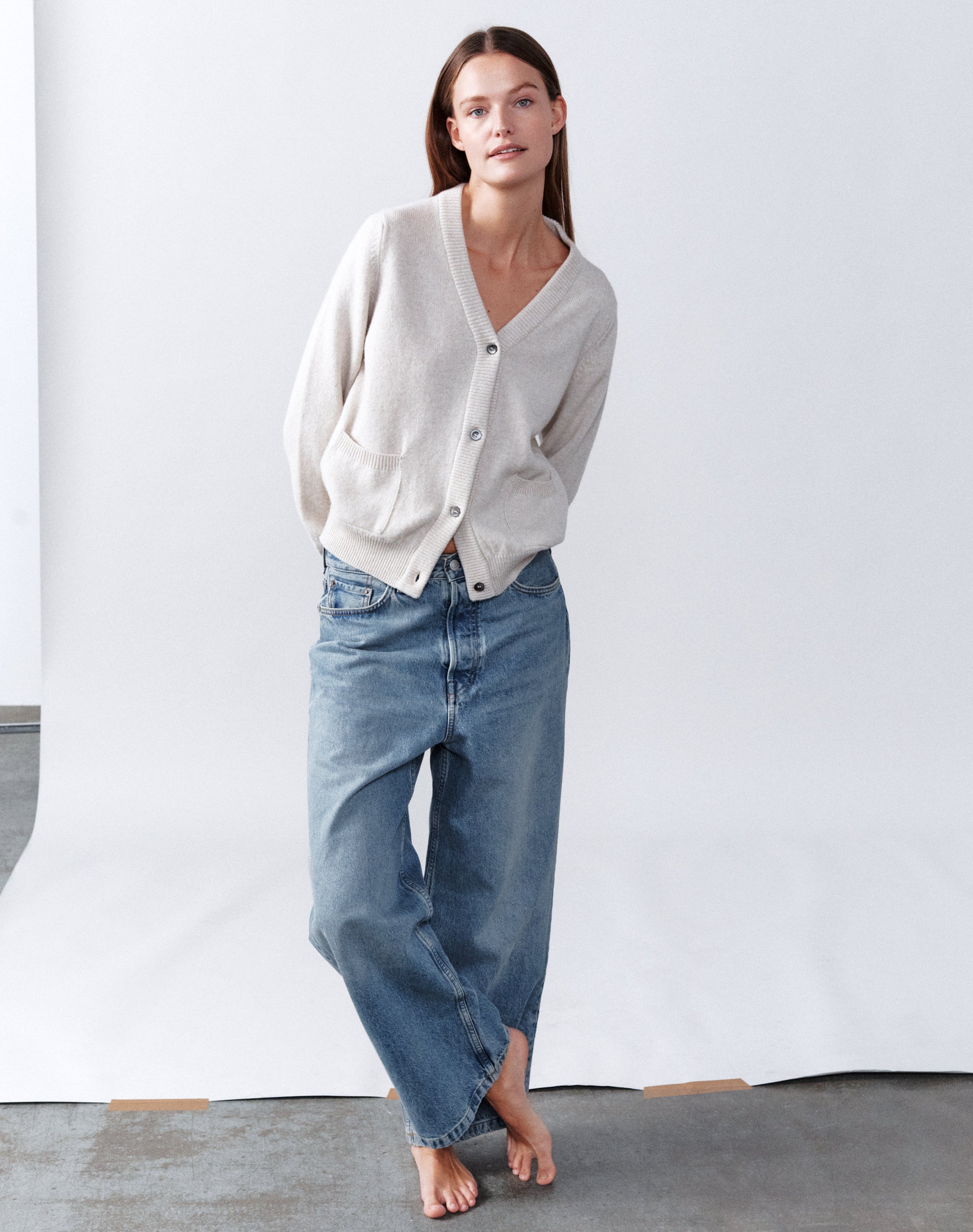 The Cardigan - Lait