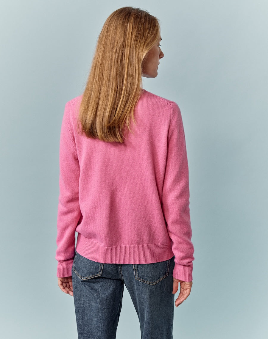 The Cardigan - Austin Pink