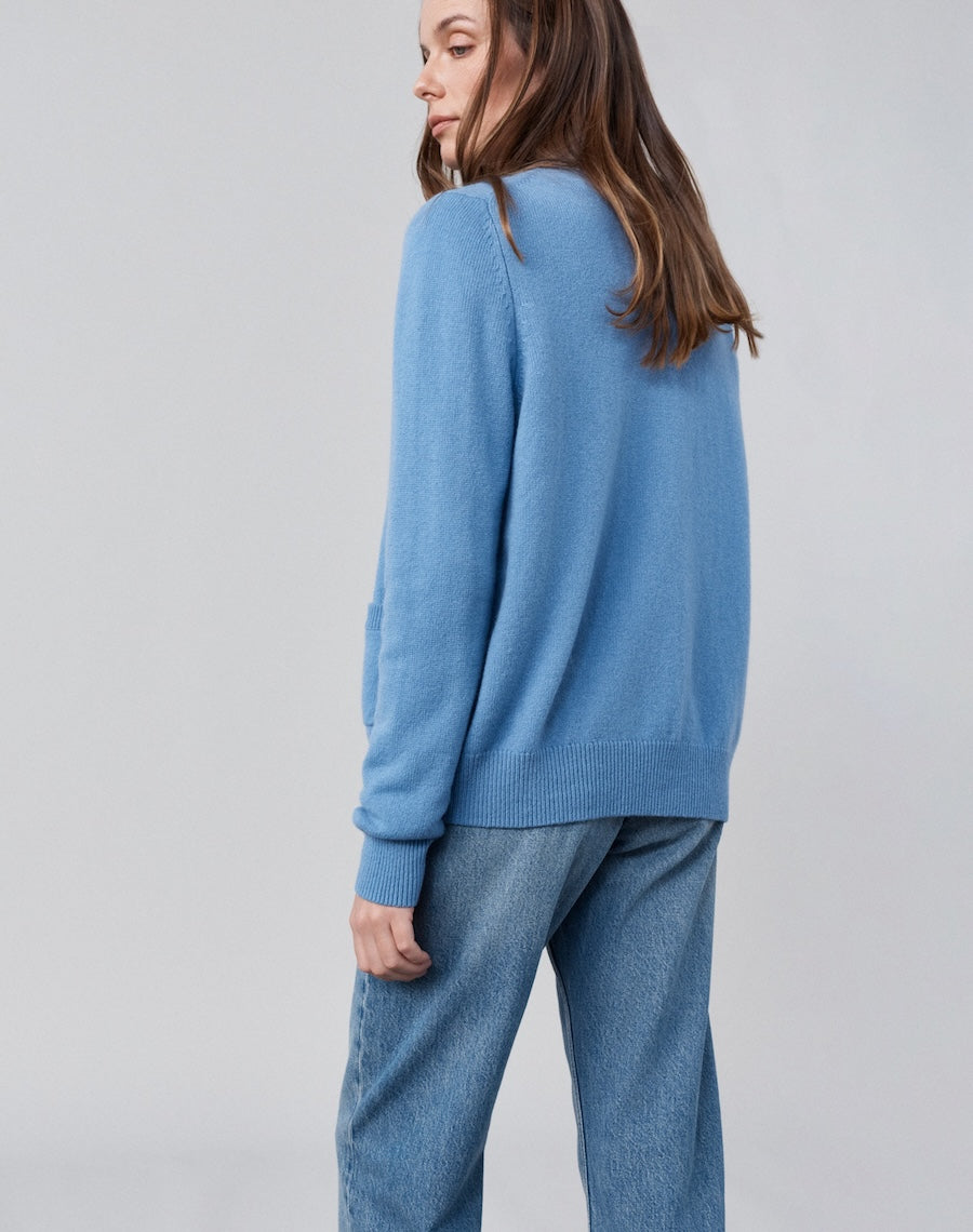 The Cardigan - Afternoon Blue / Archive Sale