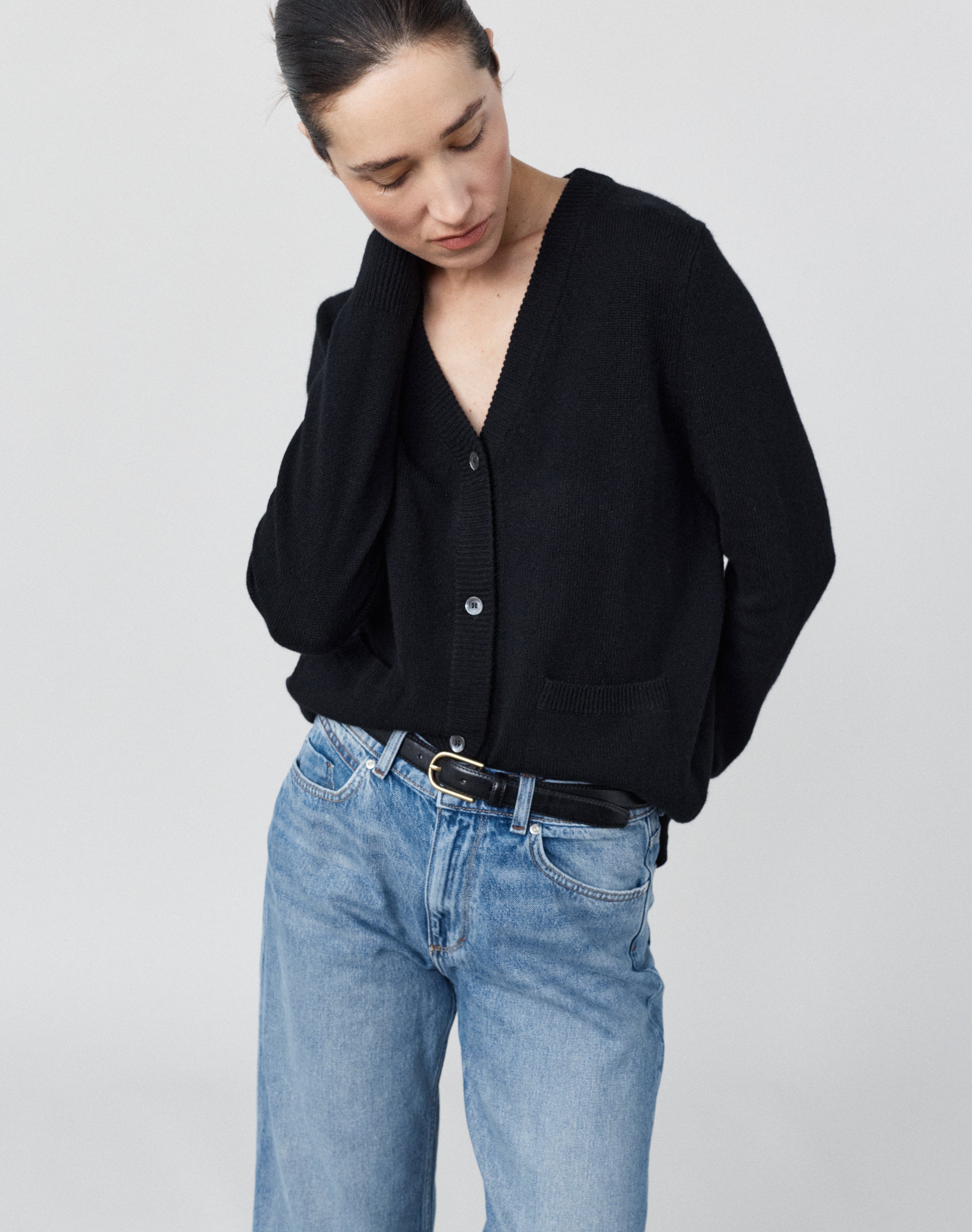 The Cardigan - Black / Archive Sale
