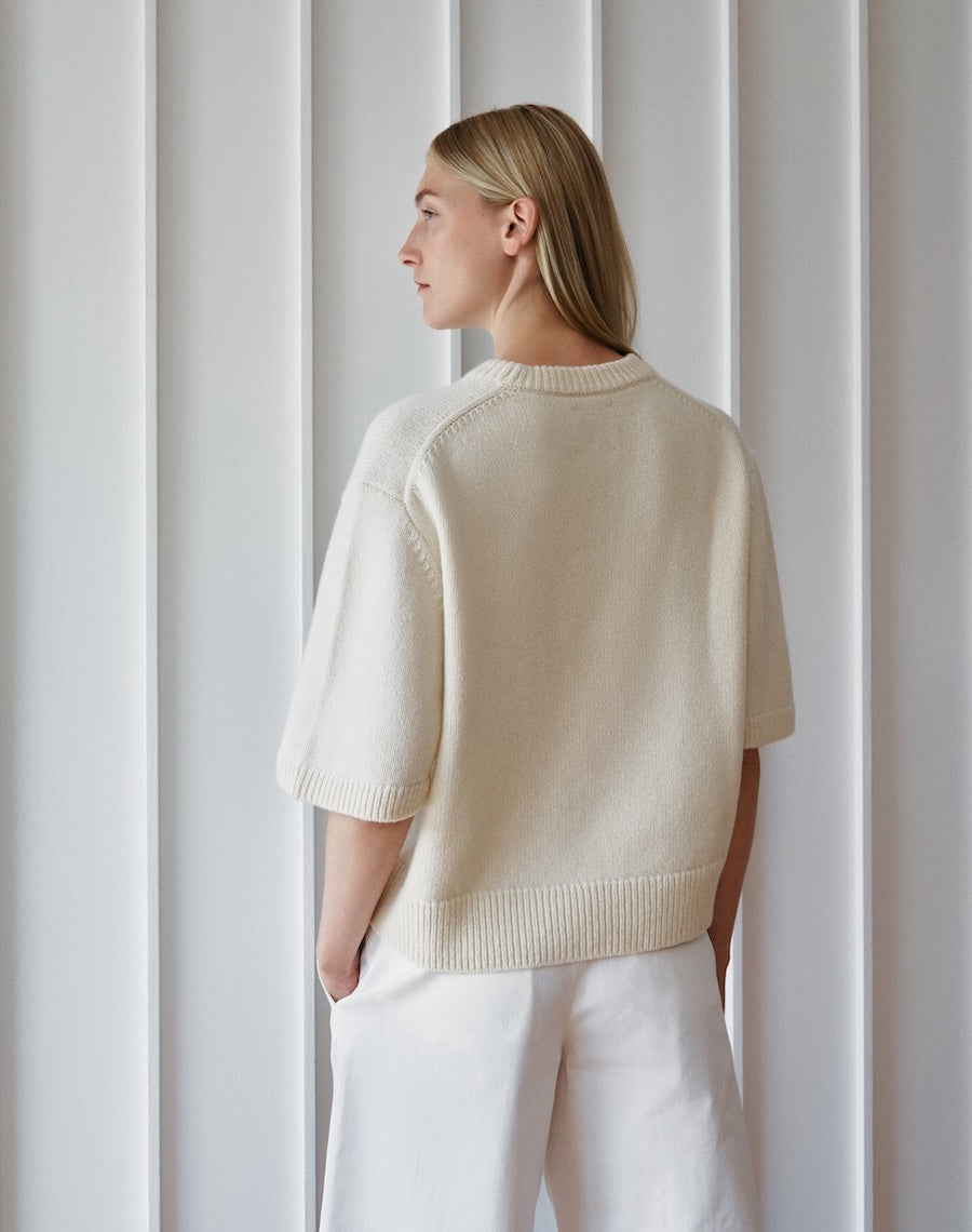 The Easy Tee - Undyed Ecru / Archive Sale