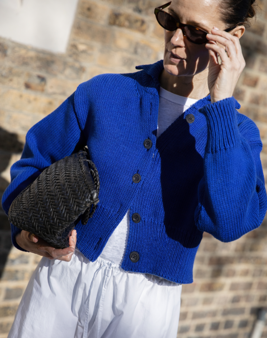The Cotton Jetty Bomber - Lapis / Archive Sale
