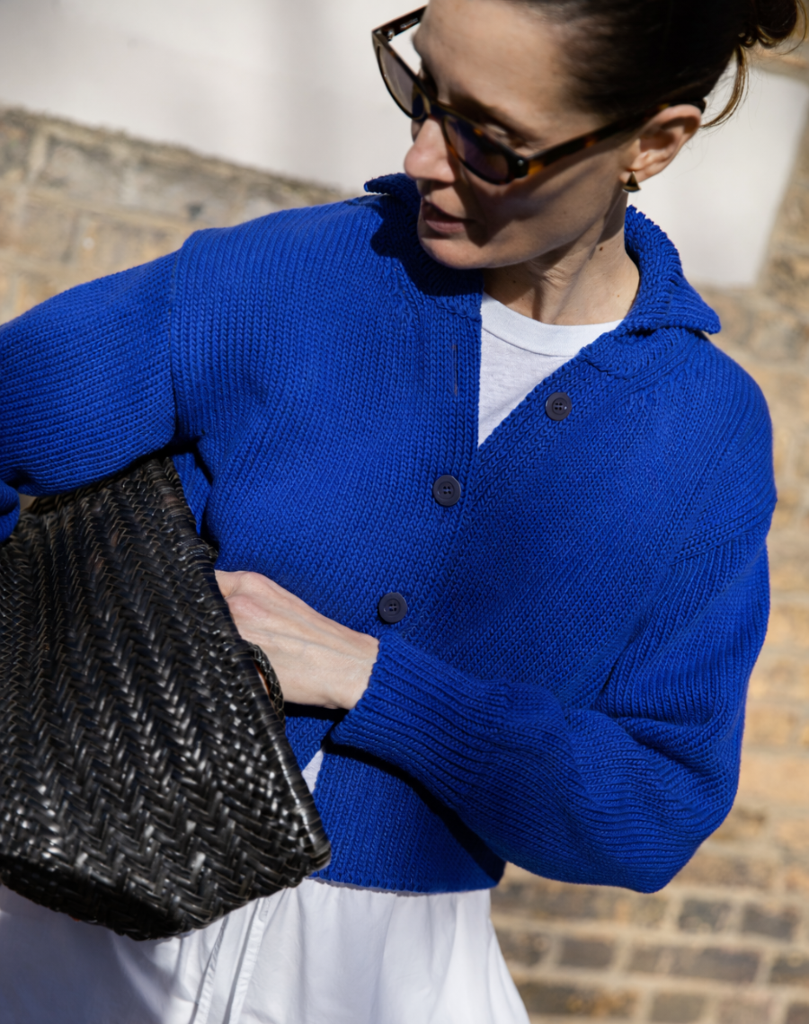 The Cotton Jetty Bomber - Lapis / Archive Sale