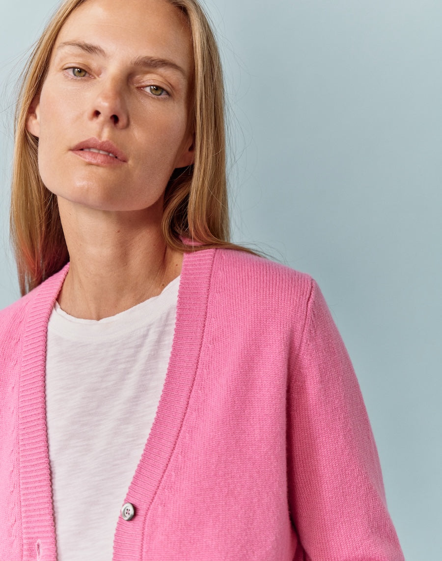 The Cardigan - Austin Pink