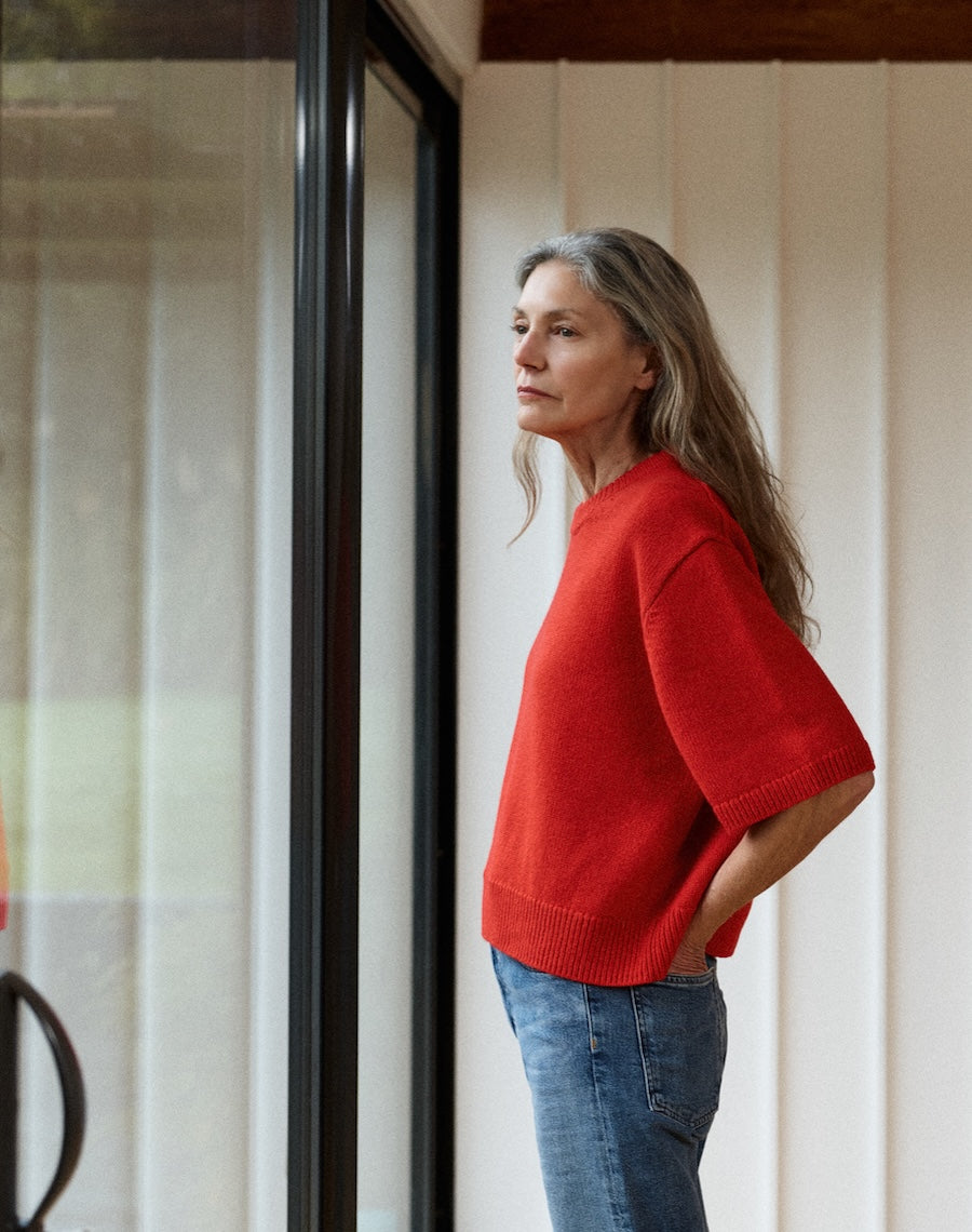 The Easy Tee - Poppy / Archive Sale