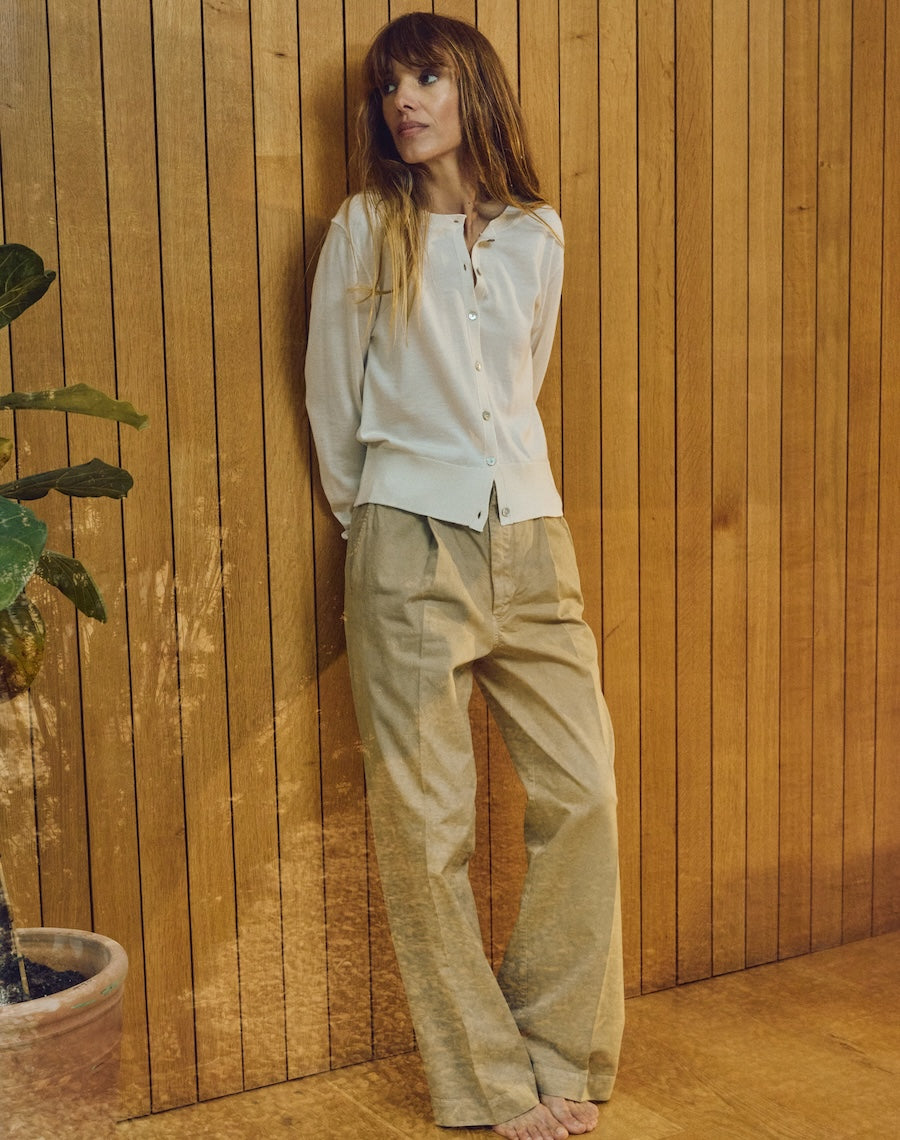 The Fine Cardigan - Ecru / Archive Sale