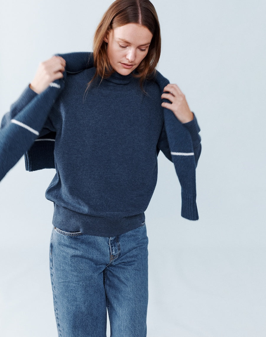 The Weekend Polo - Atlantic Blue / Archive Sale