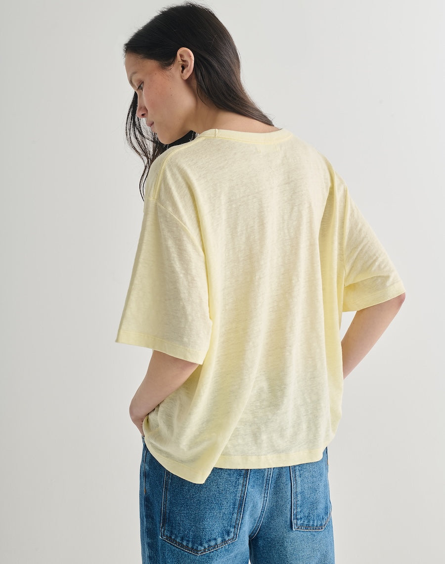 Linen Tshirt - Relaxed Fit 