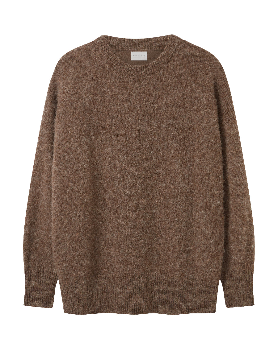 The Brushed Shetland - Umber
