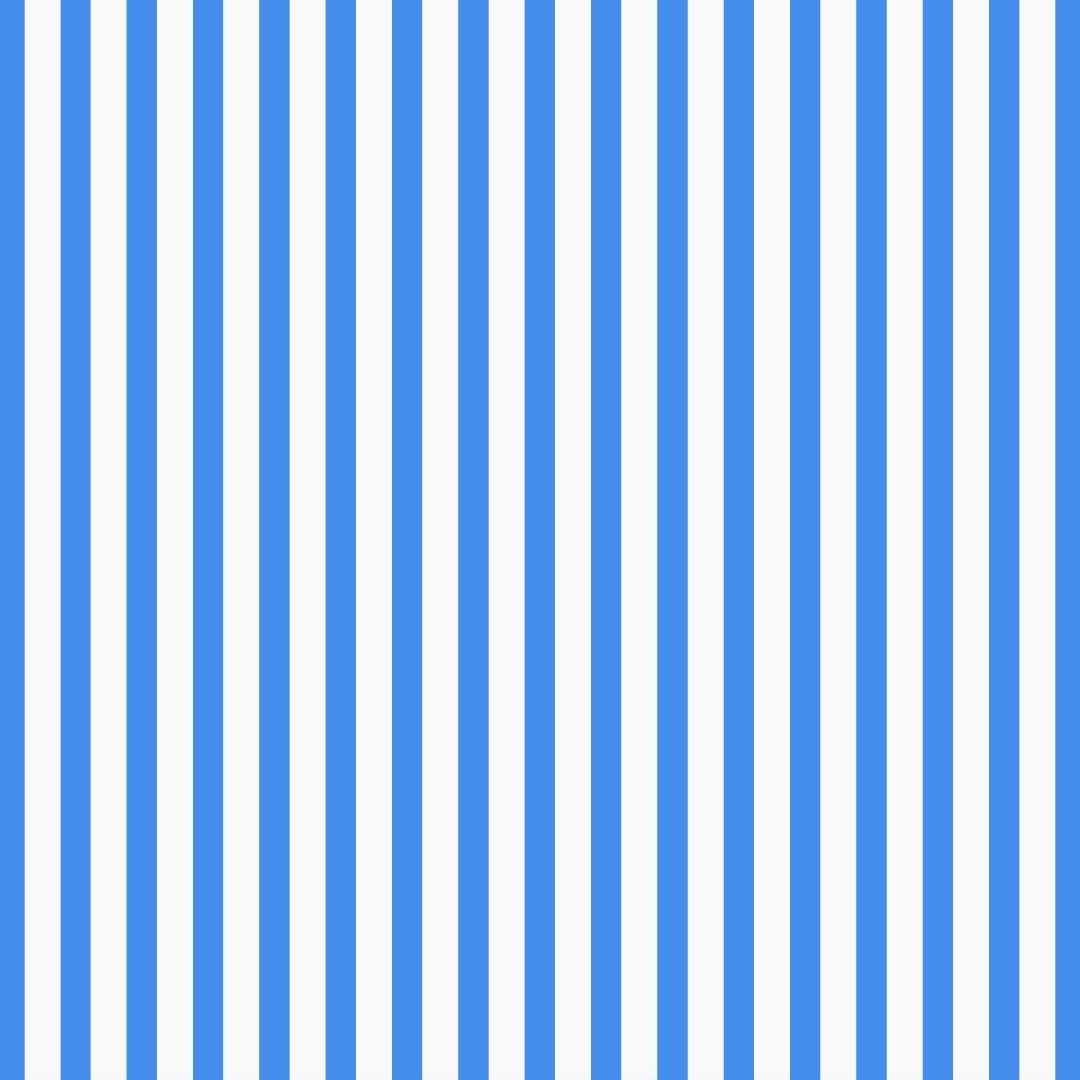 Skye Blue White Stripe